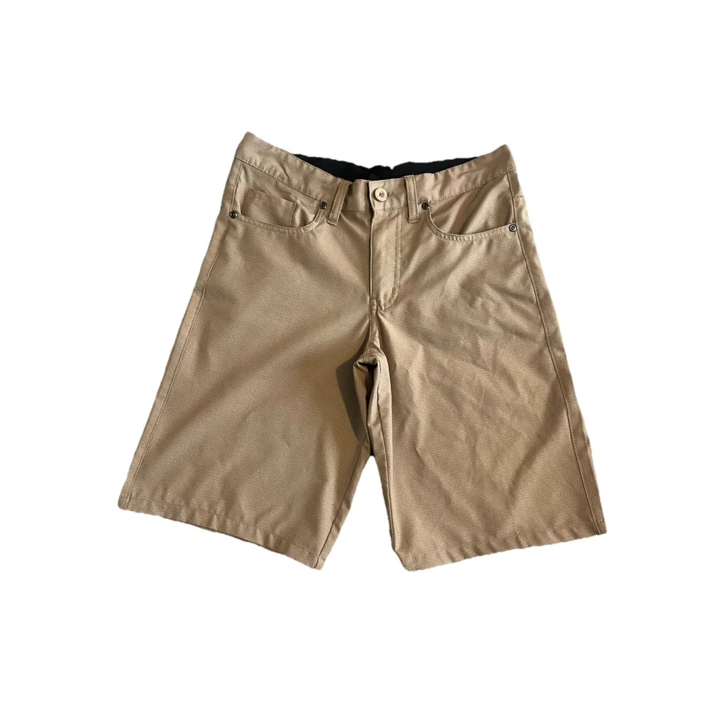 Sub Culture Chino Shorts Mens Boys Size 28 Beige Khaki